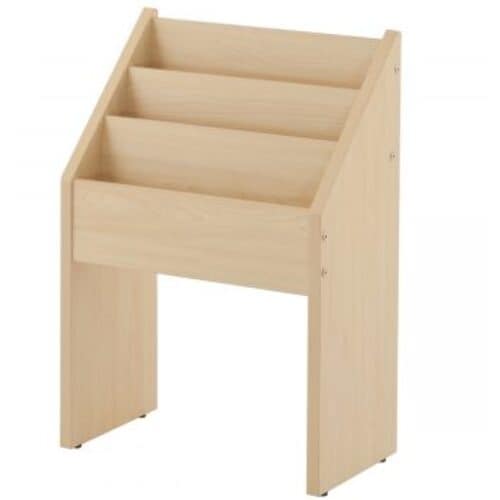 アールエフヤマカワ 木製マガジンラック ナチュラル