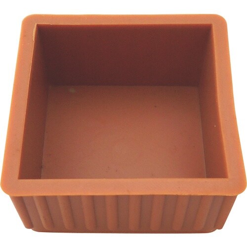 WAKI イスゴム薄茶角 1個