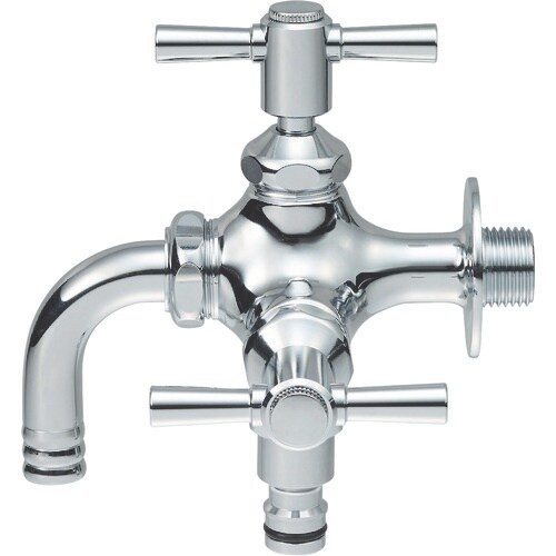 SANEI 散水用二口横水栓