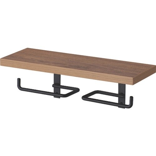 SANEI ダブルペーパーホルダー棚付