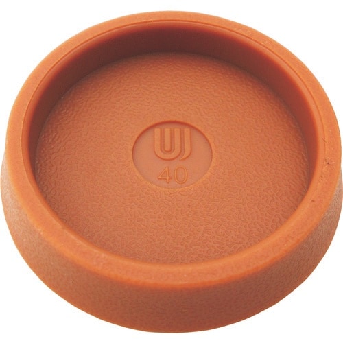 WAKI イスゴム 平置 薄茶丸 1個