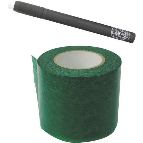 ダストレス テープ黒板50ミリ幅 緑