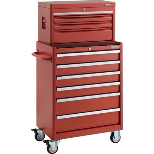 TRUSCO ローラーキャビネット 引出6段 10