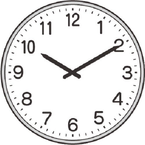 つくし 安全施工サイクル(掲示板)用防湿時計