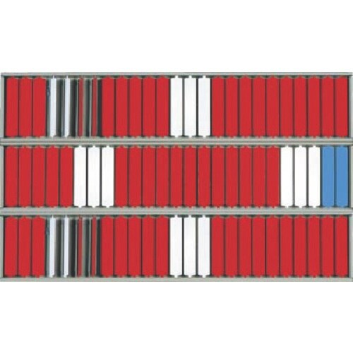 つくし スチール製回転名札掛 75名用