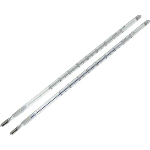 TGK アスマン用温度計 0−50℃ 2本入