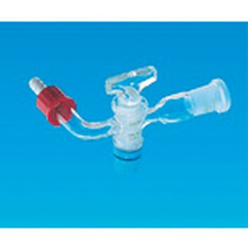 TGK 吸引栓 曲管 雌型 コック付 24/29