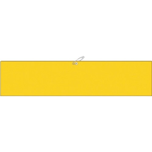 つくし 高輝度反射腕章 無地 黄色