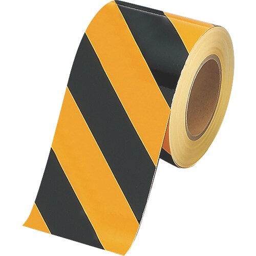 ユニット ユニフロアテープ(黄黒)100×20M