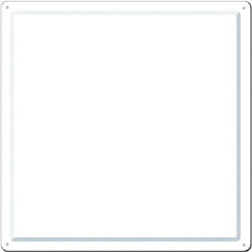 つくし 白色無地板カラー鋼板 300×300mm