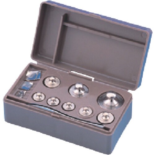 TGK 天びん用分銅 2kg 木箱ケース入り