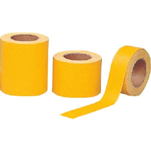つくし つくラインテープ 100mm幅×5m 黄