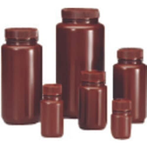 TGK 広口褐色試薬瓶 HDPE 500mL 12