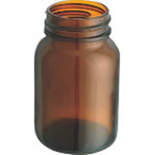 TGK ねじ口びん 広口 1L 茶