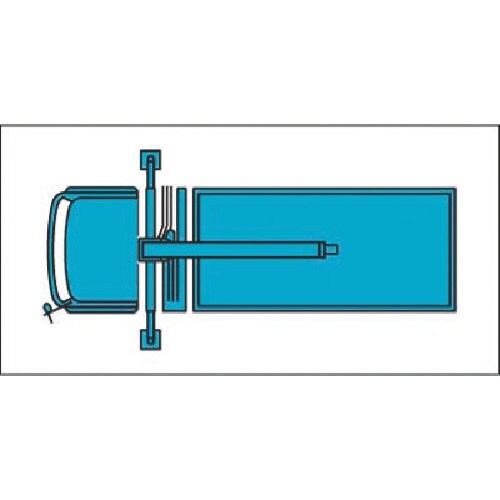 つくし ミニ重機マグネット平面タイプ ユニック車