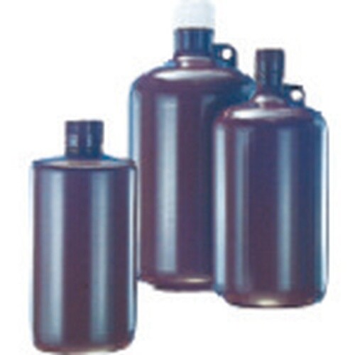 TGK 細口褐色丸型瓶 PPCO製 2L