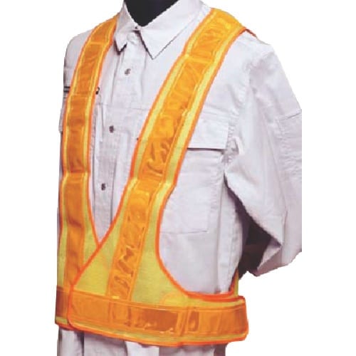 つくし 安全チョッキ 黄 高輝度反射 イエローメッ