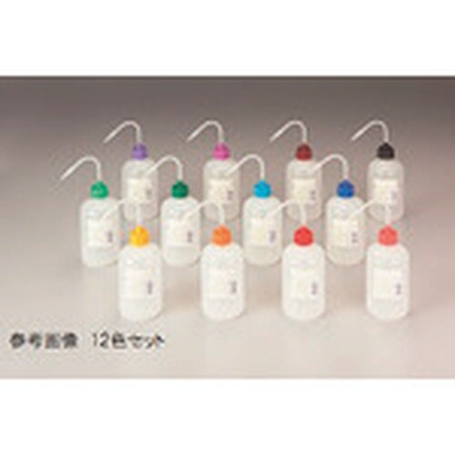 TGK NT洗瓶 カラーcap 細口 100mL