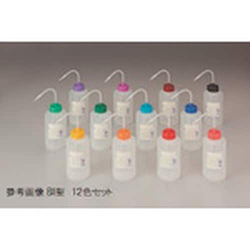 TGK NT洗瓶 BII型 カラーcap広口 1L