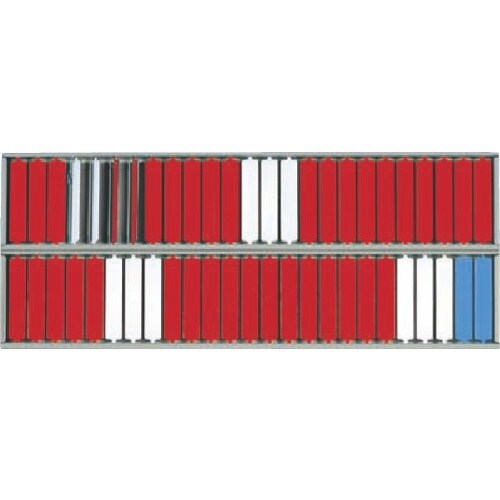 つくし スチール製回転名札掛 50名用