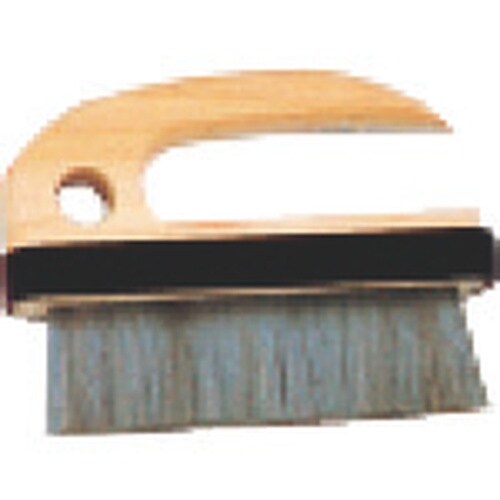 TGK 木柄ゴールド除電ブラシ STAC302