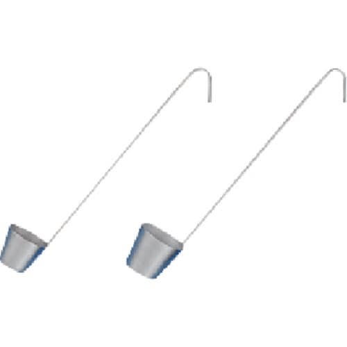 TGK ミニひしゃく 丸柄 ステンレス製 小