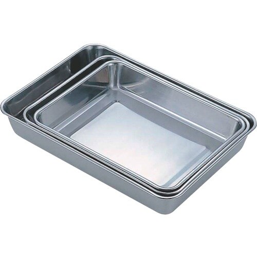 TKG ステンレス角バット 18枚取