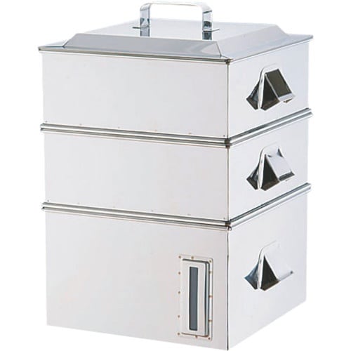 TKG SA電磁専用業務用角蒸器 2段 39cm