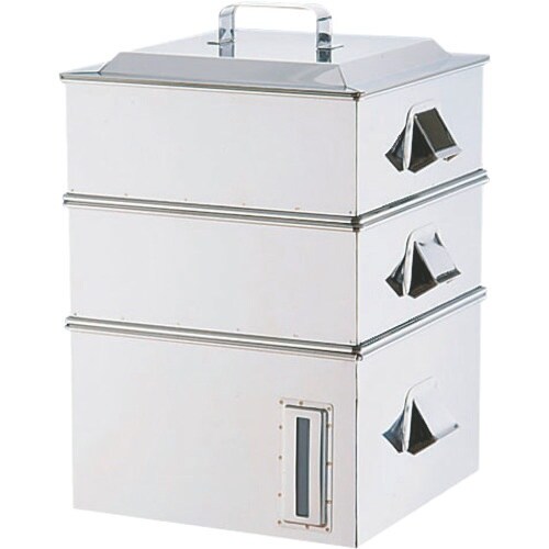 TKG SA電磁専用業務用角蒸器 2段 33cm