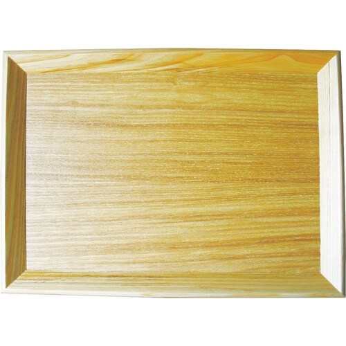 TKG 丸十 木製 シンプルトレー L
