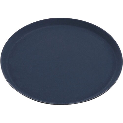 TKG キャンブロ 丸型ノンスリップトレー ブラッ