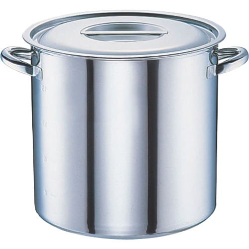 TKG クローバー 電磁モリブデン寸胴鍋 目盛付