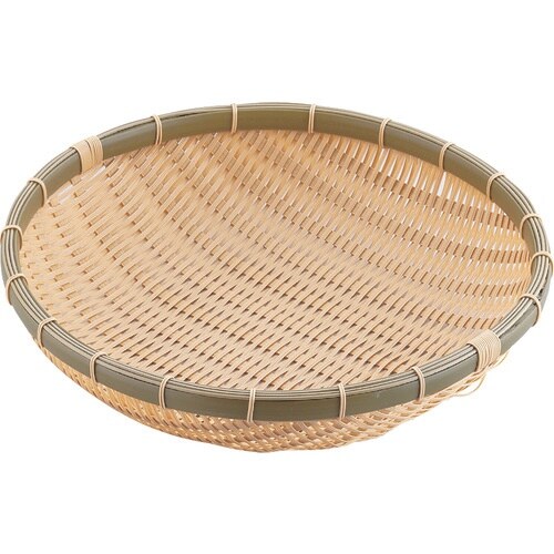 TKG 萬洋 樹脂 身竹丸ざる 深 40号