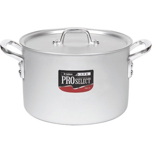 TKG ホクア アルミ プロセレクト 半寸胴鍋(目