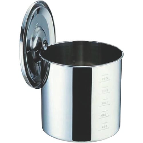 TKG UK18−8目盛付 キッチンポット 8cm