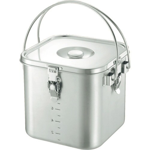 TKG KO 19−0 角型 給食缶 18cm