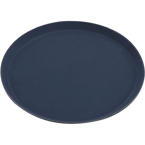 TKG キャンブロ 丸型ノンスリップトレー ブラッ