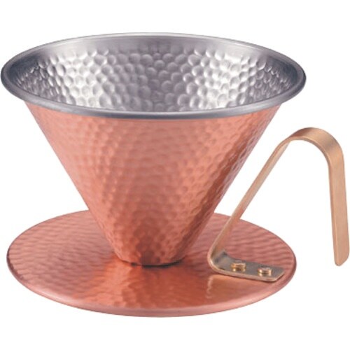 TKG 田辺金具 銅 コーヒードリッパー 槌目入