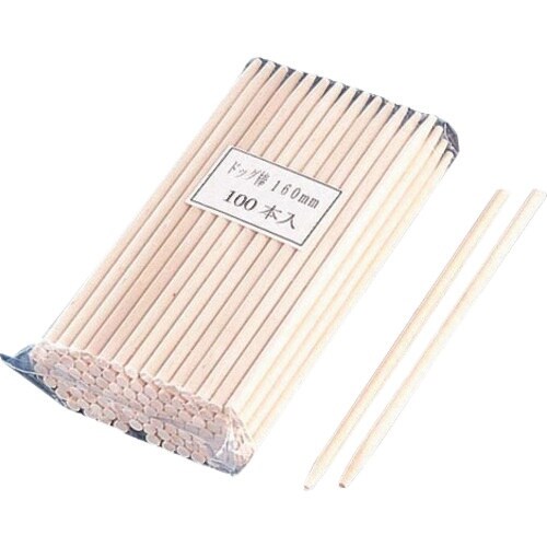 TKG 松尾物産 木製 ドック棒(100本束) 1