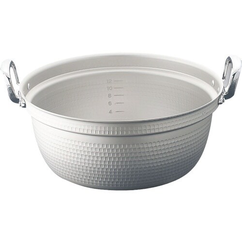 TKG ホクア マイスター アルミ極厚円付鍋 (目