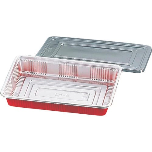 TKG 福助工業 弁当容器 透明蓋付(100セット