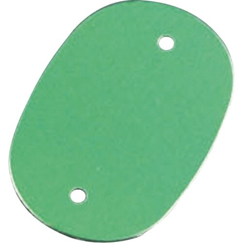 TKG オオイ金属 カラーネームプレート 小判型