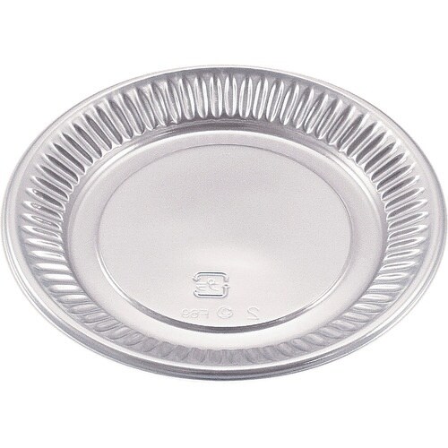 TKG 梅津商店 プラ DX丸皿(100枚入) K