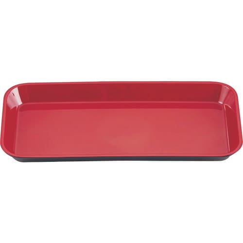 TKG メラミン (小)デリカバット 黒内朱 1−