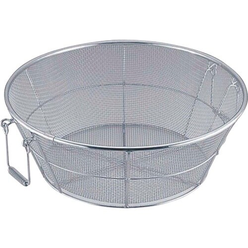 TKG 弁慶 18−8手付揚ざる 荒目 48cm