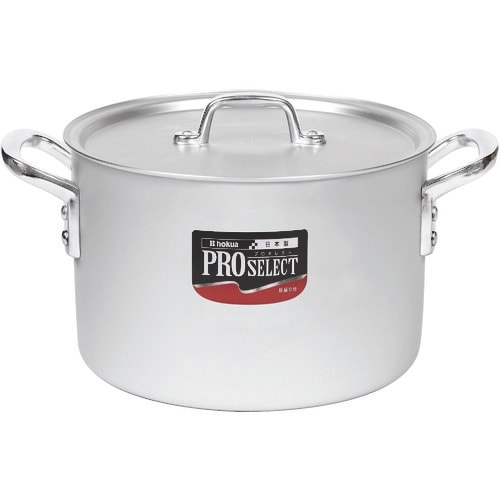 TKG ホクア アルミ プロセレクト 半寸胴鍋(目