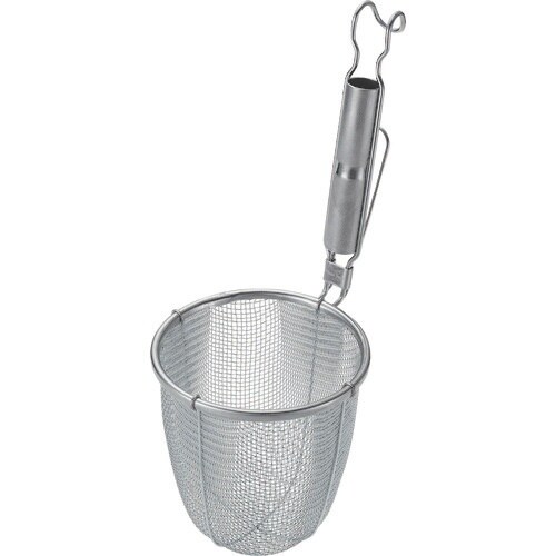 TKG TSステンレス パイプ柄てぼ 丸底