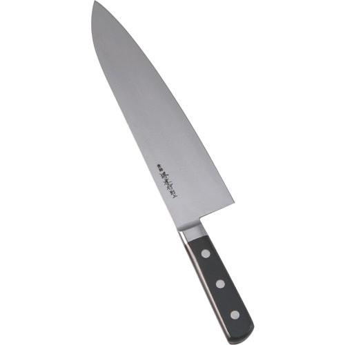 TKG 堺孝行 日本鋼(ツバ付)小間切牛刀 24c