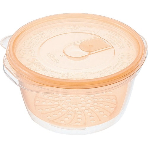 TKG iwasaki 茹でうま野菜調理容器 丸型