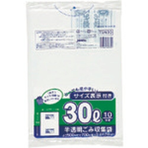 TGK 容量表示入ポリ袋 30L 10枚